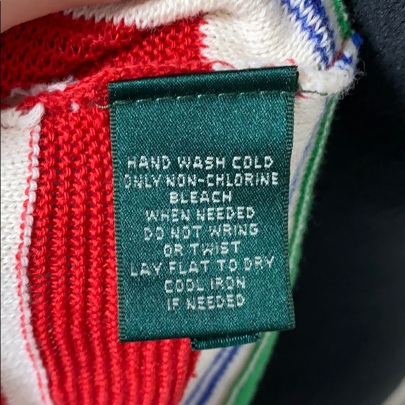 CLOSET CLOSING Lauren Ralph Lauren Striped Knit top - Picture 9 of 9